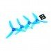 2 Pairs T-motor 5053 5x5x3 3-Blade Racing Propeller 5.0mm Mounting Hole with Adapters