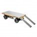 HuiNa 578 1/10 Flatbed Trailer Die Cast Alloy Metal Plastic Toy Car Gift Collection