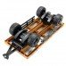 HuiNa 578 1/10 Flatbed Trailer Die Cast Alloy Metal Plastic Toy Car Gift Collection
