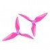 10 Pairs Kingkong 5051 Single Color 3-blade CW CCW Propeller 5.0mm Mounting Hole for FPV Racer