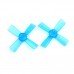 10 Pairs Racerstar 1735 43mm 4 Blade PC Propeller 1.5mm Hole For 11xx Motors Micro FPV Racing Frame