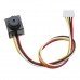 1/4 CMOS 800TVL 3.6mm 60 Degree Mini AV FPV Mini Camera PAL/NTSC 5V-12V Step-down Regulator
