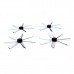 2 Pairs HB2535 2535 2.5x3.5x7 DIY 7 Blade PC FPV Racing Propeller CW CCW 