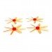 2 Pairs HB2535 2535 2.5x3.5x7 DIY 7 Blade PC FPV Racing Propeller CW CCW 