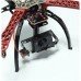 FPV Single Axis Camera Gimbal With Servo Support Multi Camera For F450 Multirotor Aircaft Drone