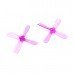 10 Pairs Racerstar 2435PRO 2.4inch PC 4-blade Propeller 1.5mm Mounting Hole for FPV Racing Frame