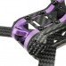 Realacc Purple215 215mm 4mm Arm Thickness Carbon Fiber Frame Kit for Multirotor 