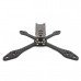 EXUAV 99g 208mm Wheelbase 3.5mm Carbon Fiber X Structure FPV Racing Frame with Buzzer LED Board