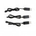 3x VISUO XS809HW XS809W Battery Charger Set 3.7V 900mAH 30C Lipo Battery 