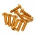 40PCS 7075 M3*6 M3*8 M3*10 M3*12 Screws for FPV Racer Purple Red Blue Gold Green Orange