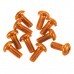 40PCS 7075 M3*6 M3*8 M3*10 M3*12 Screws for FPV Racer Purple Red Blue Gold Green Orange