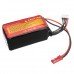 Tiger Power 11.1V 900mAh 60C 3S Lipo Battery JST Plug