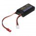 Tiger Power 7.4V 900mAh 60C 2S Lipo Battery JST Plug