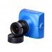 2PCS Foxeer HS1177 V2 600TVL CCD 2.8mm NTSC IR Blocked Mini FPV Camera 5-40V w/ Bracket Blue