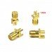10pcs RP-SMA Female Adapter PCB EdgE-mount Solder RF Connector