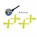 Kingkong FPV EGG 136mm FPV Racing Drone Spare Part XT1103-7800KV Motor with 2 Pairs 2035/2045 Props