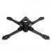 Realacc Dark Warrior 210mm Wheelbase 4mm Arm Carbon Fiber FPV Racing Drone Frame Kit 83g