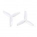 4 Pairs Gemfan Flash 2540 2.5x4 2.5 Inch 3-Blade Propeller with 1.5mm Mounting Hole 
