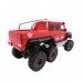 Flytec Remote Control Car 1/10 4CH 6WD Rock Crawler 6x6 Driving Truck Double Motors Big Foot Off-Road Model Toys