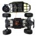 Flytec 6026 1/12 Remote Control Car Vehicle 2.4G Metal Alloy Car Body Shell Rock Crawler Buggy Model Toy