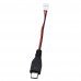 Eachine 4-in-1 USB Charger with 4Pcs 3.7V 500MAH Lipo Battery Charging Cable for E58 E010 X5C H107L
