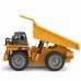 HuiNa Toys 1540 1/12 2.4G 6CH Electric Rc Car Dump Truck Alloy Engineering Vehicle 