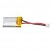 1S 3.7V 50mAh Mini LiPo Battery Molex 2P 1.25mm Connector 1cm 4g For Tygzs M1 RC Airplane