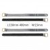 4Pcs RJXHOBBY 150-400mm 3M Fiber Battery Straps Metal Buckle for Lipo Battery