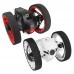 Mini Jump 2.4GHz Remote Control Car With Flexible Wheels Rotation LED Light Robot Toys Gifts