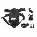 Sunnylife OSMO Pocket Gimbal Expansion Bracket with Pet Dog Harness Mount Fixed Adatper Holder Adjustable Elastic Strap Accessories for DJI GoPro Camera 