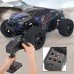 REMO 1635 1/16 2.4G 4WD Waterproof Brushless Off Road Monster Truck Remote Control Car Vehicle Models Blue