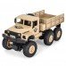 JJRC Q68 Q69 1/18 2.4G 6WD Remote Control Vehicle Off-Road Military Truck Car RTR Model 