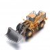 QY2302 1/28 2.4G 6CH Remote Control Car Bulldozer Vehicle Models Engineer Truck
