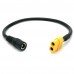 T Plug/XT60 Female Plug to DC5.5 2.1mm Female Adapter Cable 300mm For FatShark Skyzone FPV Goggles Battery Charging 