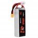 URUAV 14.8V 4200mAh 75C 4S Lipo Battery XT60 Plug for RC Racing Drone