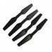 1808 WIFI FPV RC Drone Drone Spare Parts Propeller Props Blade Set 4Pcs