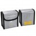 RCSTO LiPo Battery Explosion-proof Safety Bag Fireproof Protective Storage Box for DJI Mavic Mini Battery