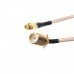 10 pcs RJXHOBBY MMCX to SMA Female 60mm Low Loss FPV Antenna Extension Cable Adapter For FPV RC Drone