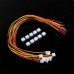 10Pcs DIY Mini Micro JST PH2.0mm 2PIN/3PIN/4PIN/5PIN/6PIN Connector Terminal Plug with Cable Wire 26AWG 30cm for RC Model Battery Receiver