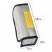 Explosion-proof Fireproof Safe Storage Bag 195x65x80mm for RC LiPo Battery 