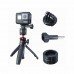 UlanziGP-4 Magnetic Quick Release Adapter 1/4 Screw Nuts for GoPro 8765/ DJI Osmo Action Sport Action Camera