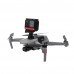 Sunnylife Top Expansion Mount Adapter Bracket OSMO Insta360 Sports Camera Fill Light  Bracket Mount for Mavic Air 2 RC Drone