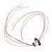 SENRING 360 Degree Rotating Non-high Speed Conductive Slip Ring 12.5mm Outer Diameter 4 Wires For FPV Camera