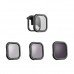 TELESIN ND8 ND16 ND32 CPL Magnetic Filter Set Lens Protector ND CPL Filter for Gopro Hero 8 Action Camera Lens Accessoreis