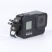 For GoPro 8 9 Camera Side Door Accessories Replacement Adapter with 1/4 Cold Shoe Mount Support Vertical Shooting Charging Microphone Flashing Light