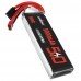 URUAV 7.4V 5000mAh 80C 2S Lipo Battery T Deans TRX Plug for RC Car