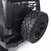 JY66 1/14 2.4Ghz 4WD Remote Control Car For Jeep Off-Road Vehicles With LED Light Climbing Truck RTR Model Black