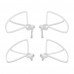 Extended Heighten Landing Gear  Propeller Guard Propeller Set  for Hubsan H117S Zino RC Drone