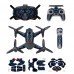 Sunnylife Colorful Sticker for DJI FPV Drone Goggles Glasses V2 Remote Control Transmitter Rocker