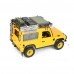 D1RC Yellow 1/10 2.4G Remote Control Car Crawler For Land Rover Camel Metal Chassis Two Speed Change Vehicle Models